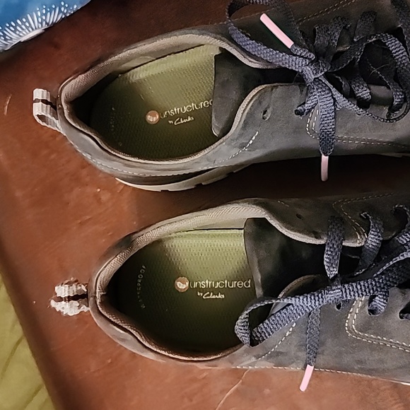 Clark's Waterproof Wave Walk Navy Blue Size 9 - Picture 2 of 5